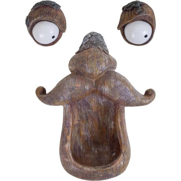 Tree Face Bird Feeder, Tree Faces Decor Outdoor, Tree Decorations Outdoor, - Picture 4 of 8